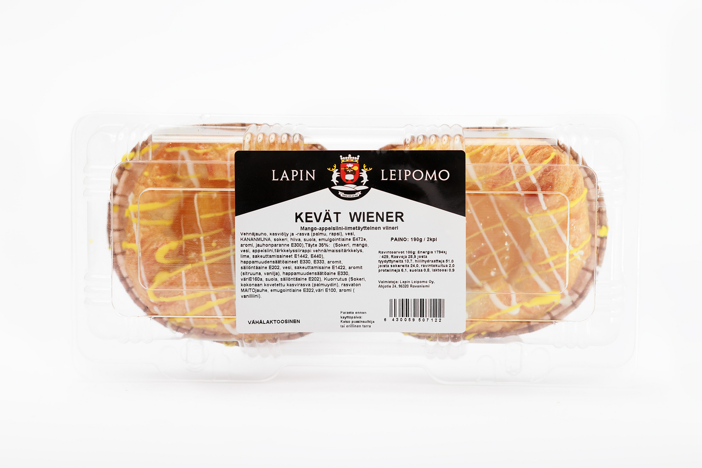 Lapin Leipomo kevätwiener 2kpl/190g | K-Ruoka Verkkokauppa