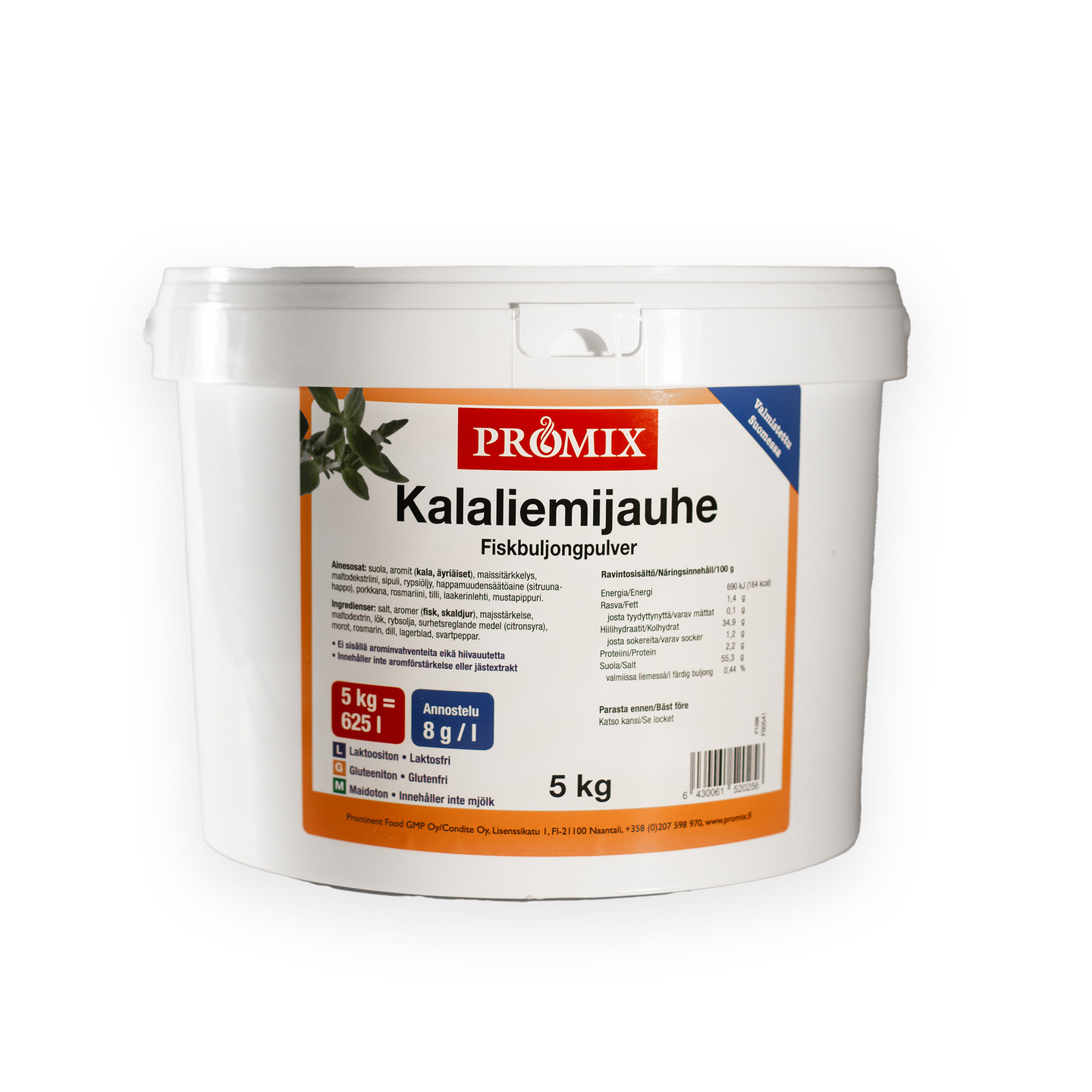 Promix Kalaliemijauhe 625l /5kg