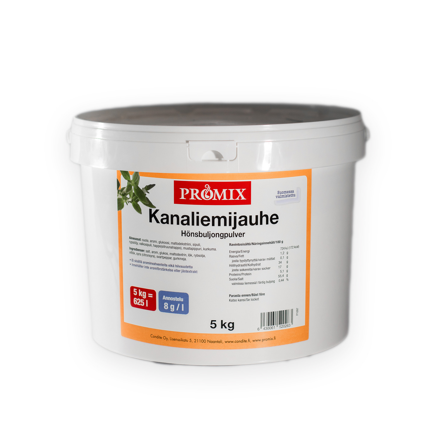 Promix Kanaliemijauhe 625l/5kg