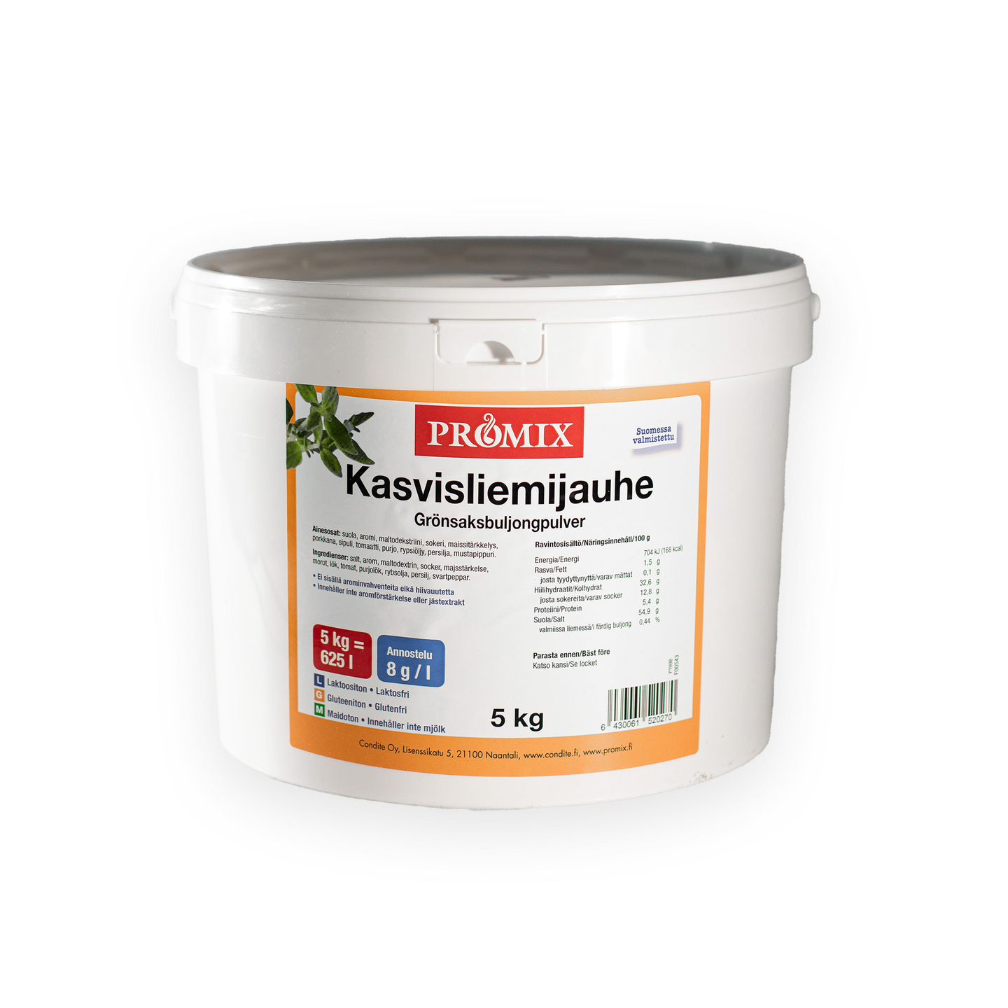 Promix Kasvisliemijauhe 625l/5kg