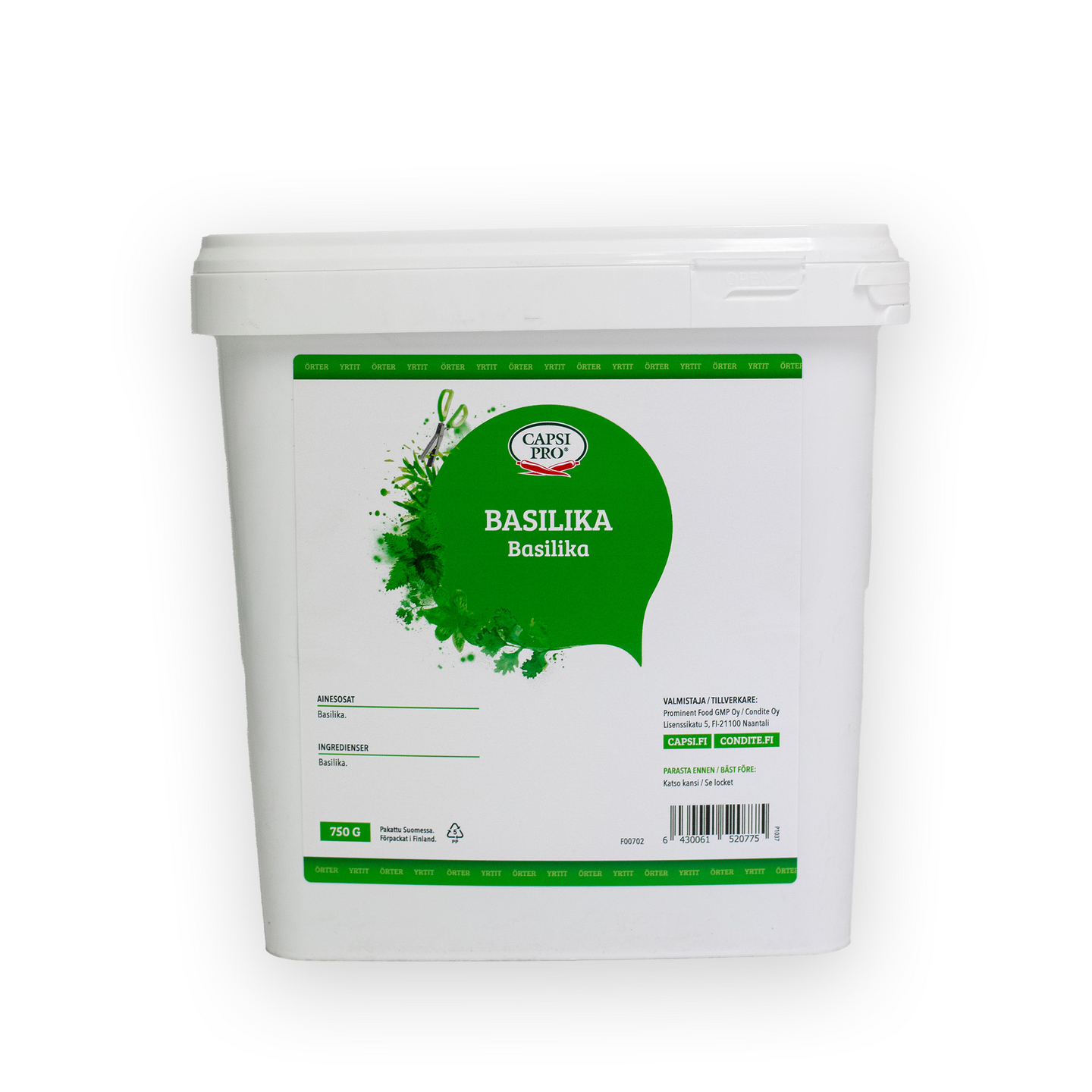 Capsi Pro basilika sanko 750 g