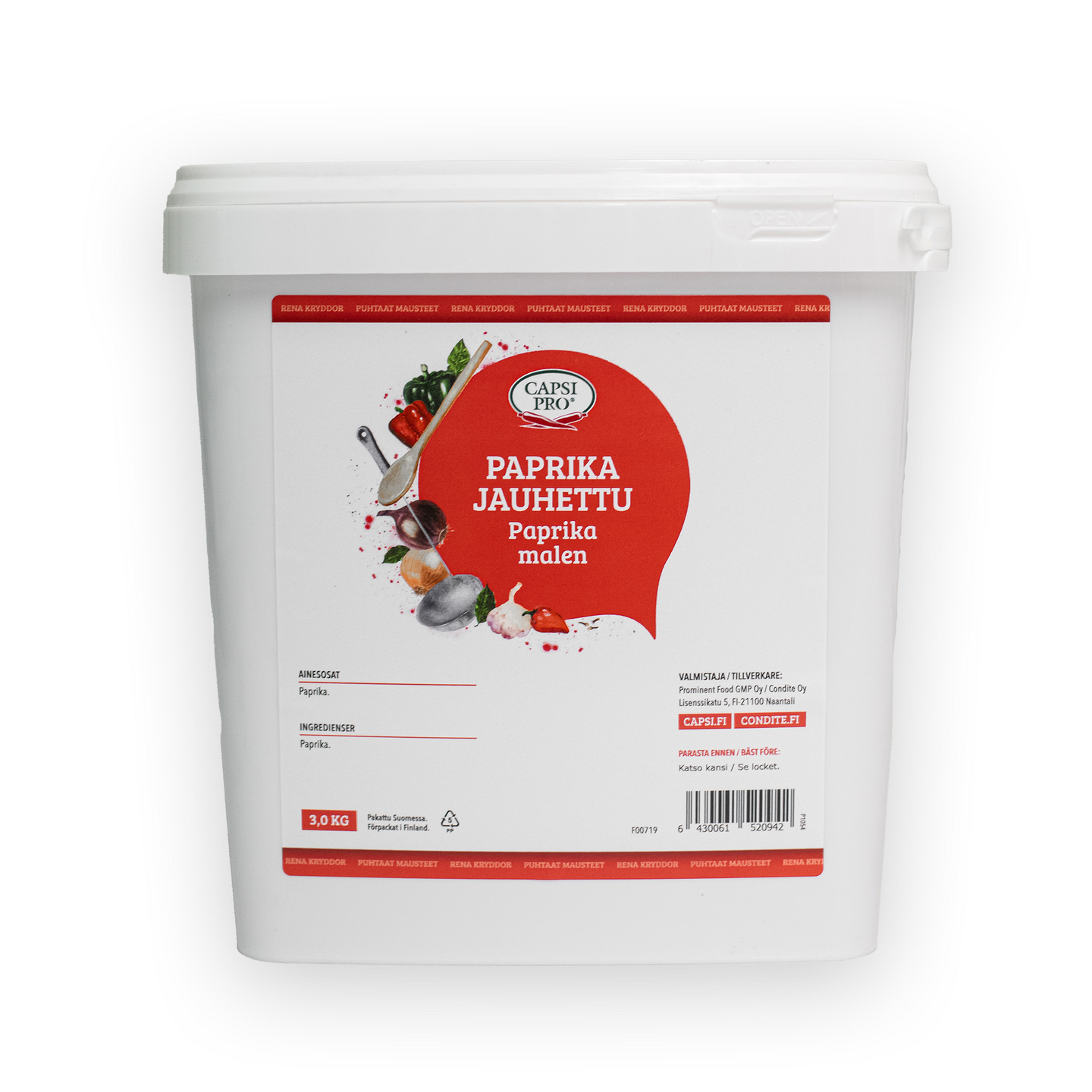 Capsi Pro paprika jauhettu sanko 3 kg