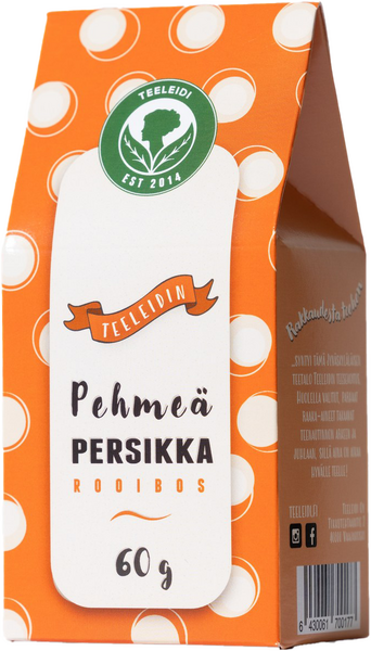 TeeLeidi Rooibos Pehmeä Persikka 60g | K-Ruoka Verkkokauppa