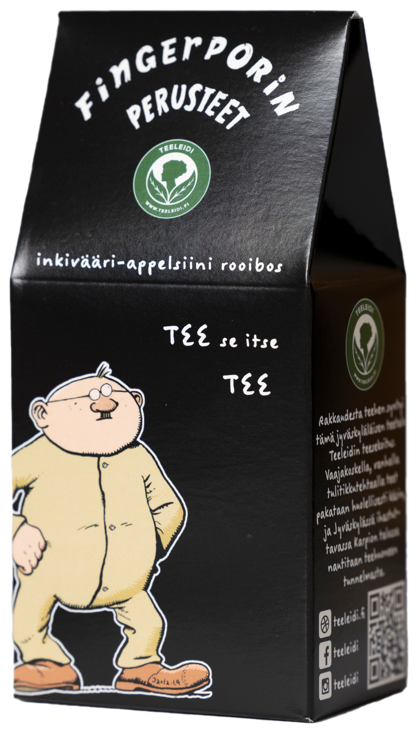 Teeleidi Fingerporin perusteet Heimo Vesan Tee se itse tee rooibos 60g