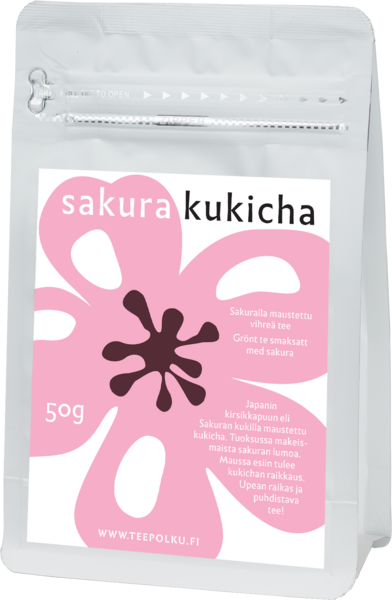 Teepolku vihreä tee 50 g Sakura Kukicha | K-Ruoka Verkkokauppa