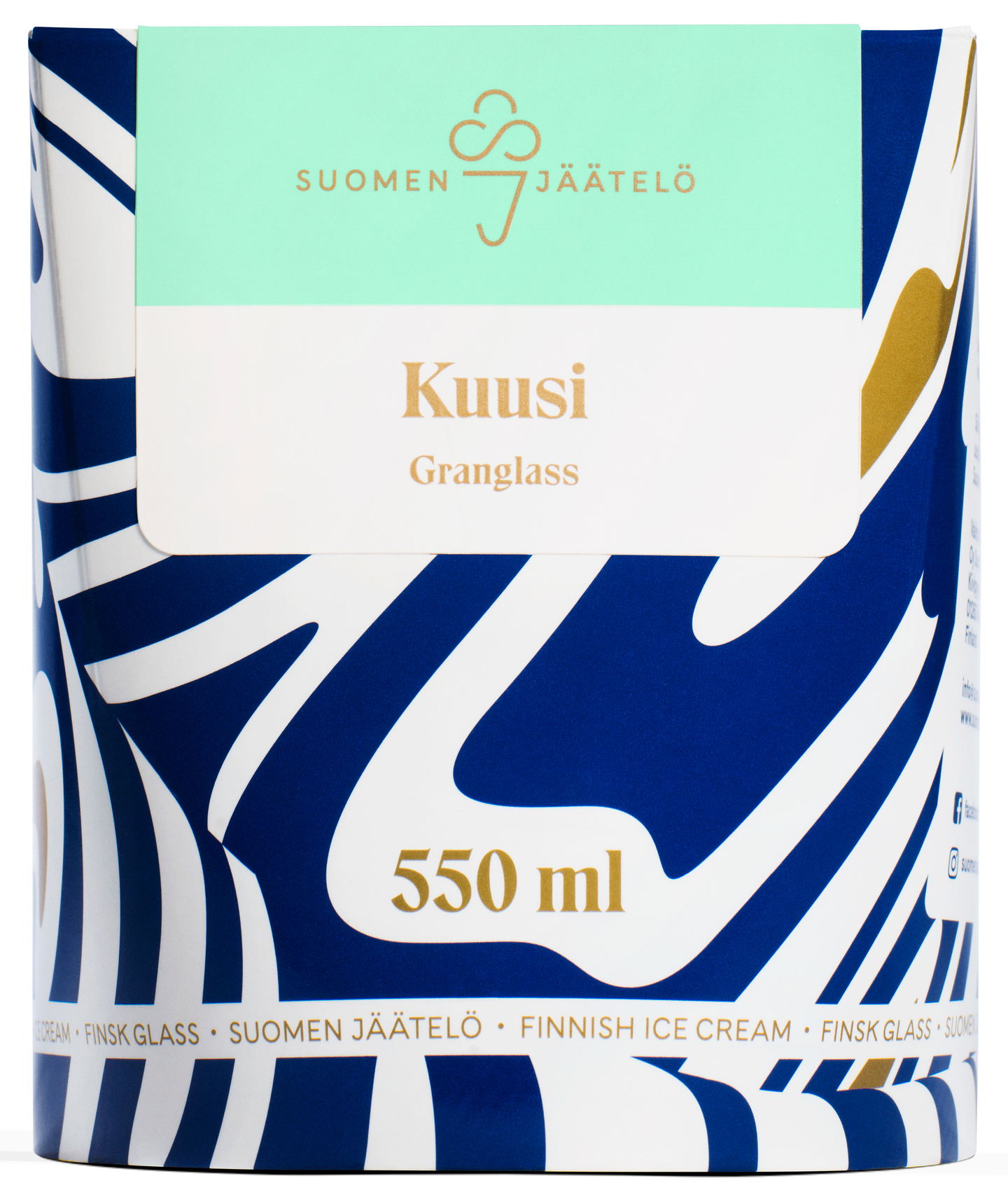 Suomen jäätelö kuusijäätelö 550 ml