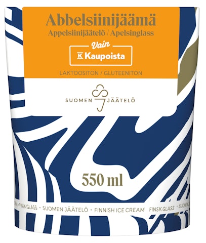 Suomen jäätelön Abbelsiinijäämä 550ml