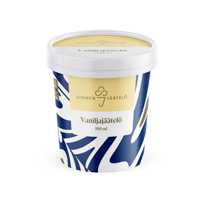 Suomen Jäätelö Vaniljajäätelö 500ml