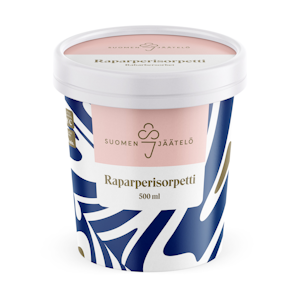 Suomen Jäätelö Raparperisorbetti 500ml