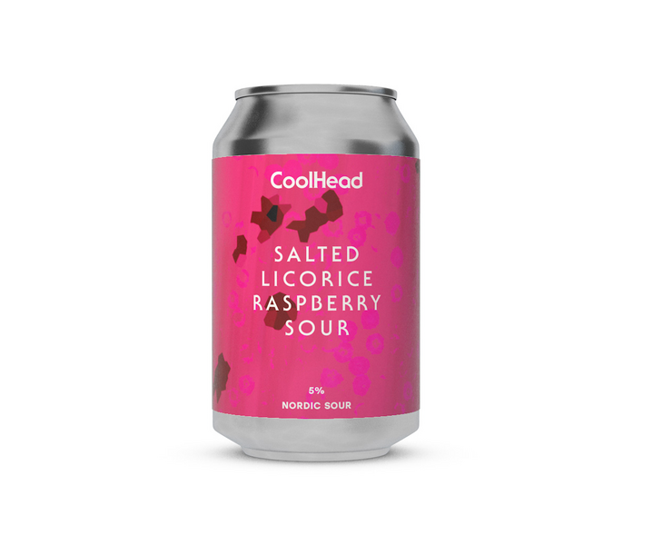 CoolHead Salted Licorice Raspberry Sour 5% 0,33l