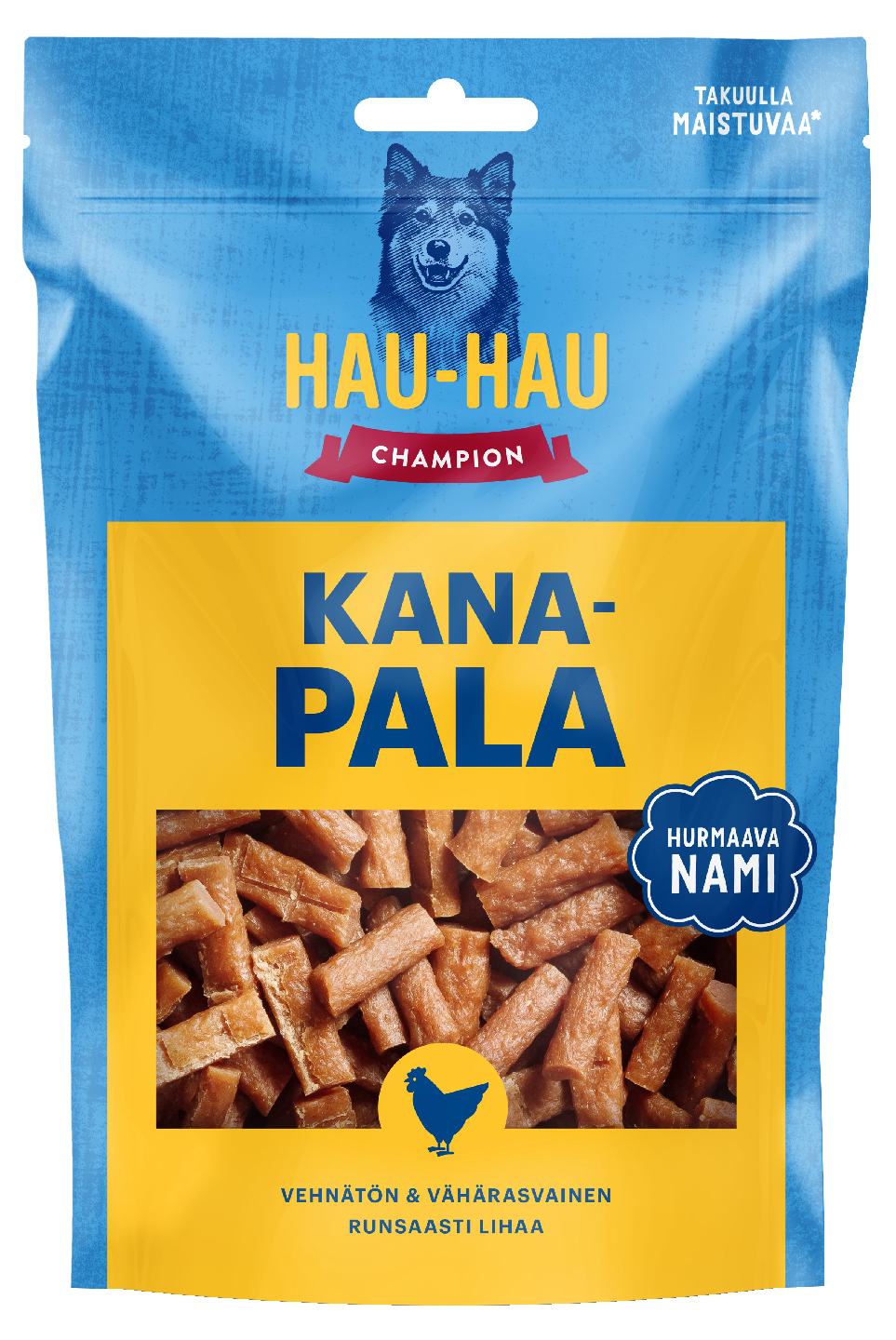 Hau-Hau Champion täyslihaherkut 100g kanapala