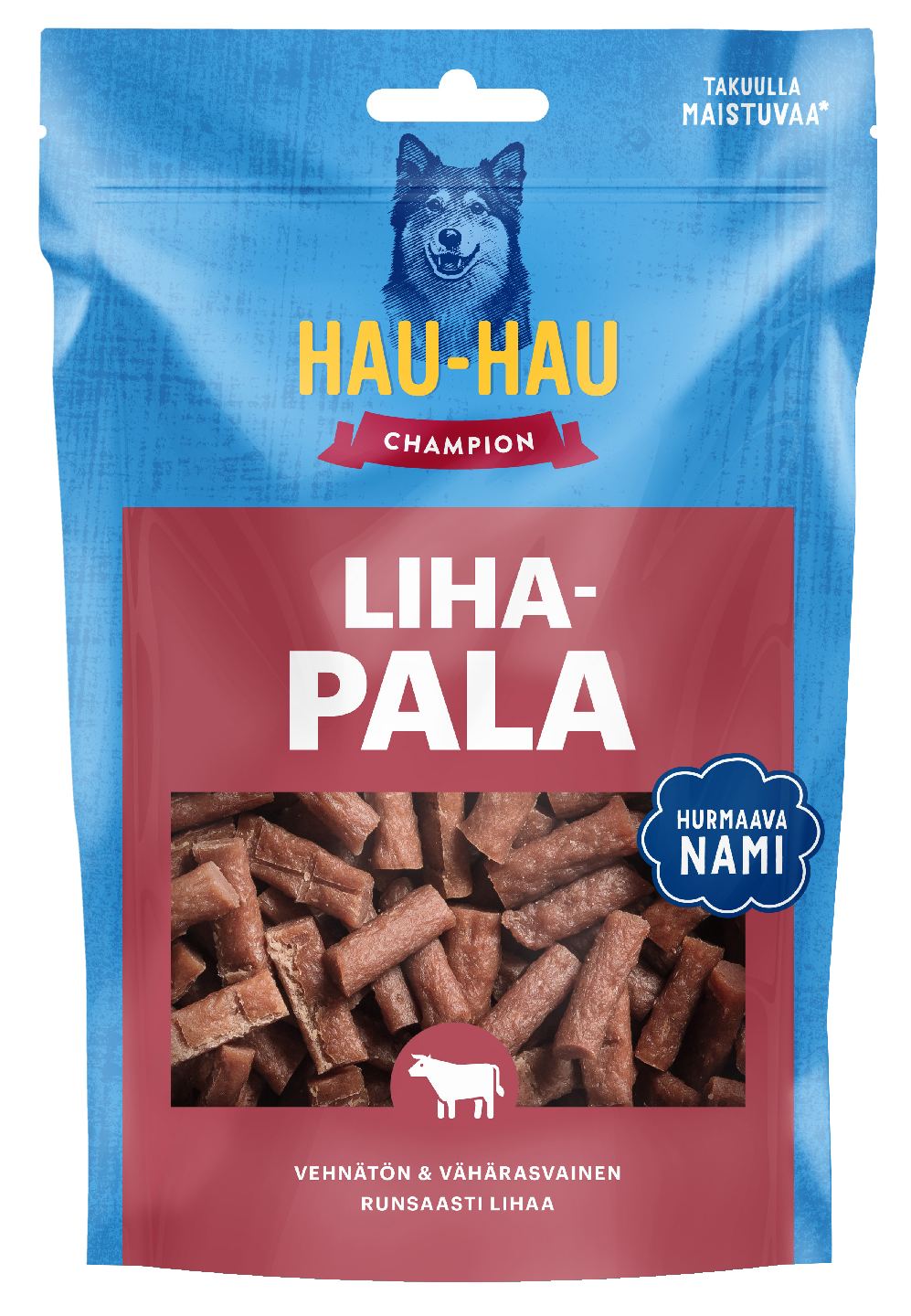 Hau-Hau Champion täyslihaherkut 100g lihapala