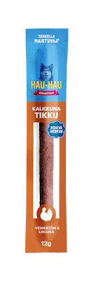 Hau-Hau Champion täyslihaherkut 12g kalkkunatikku