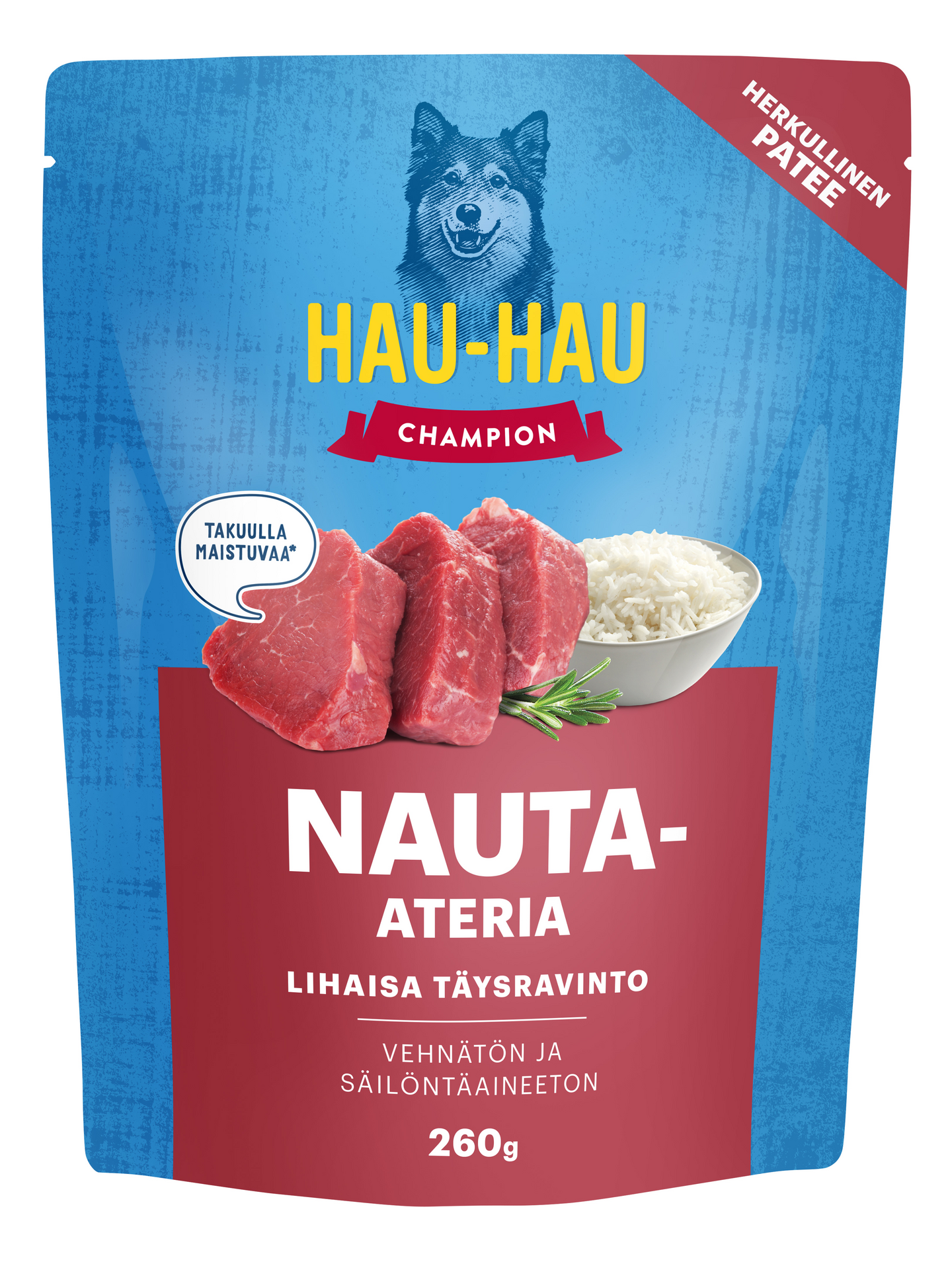 Hau-Hau Champion liha-ateria 260 g