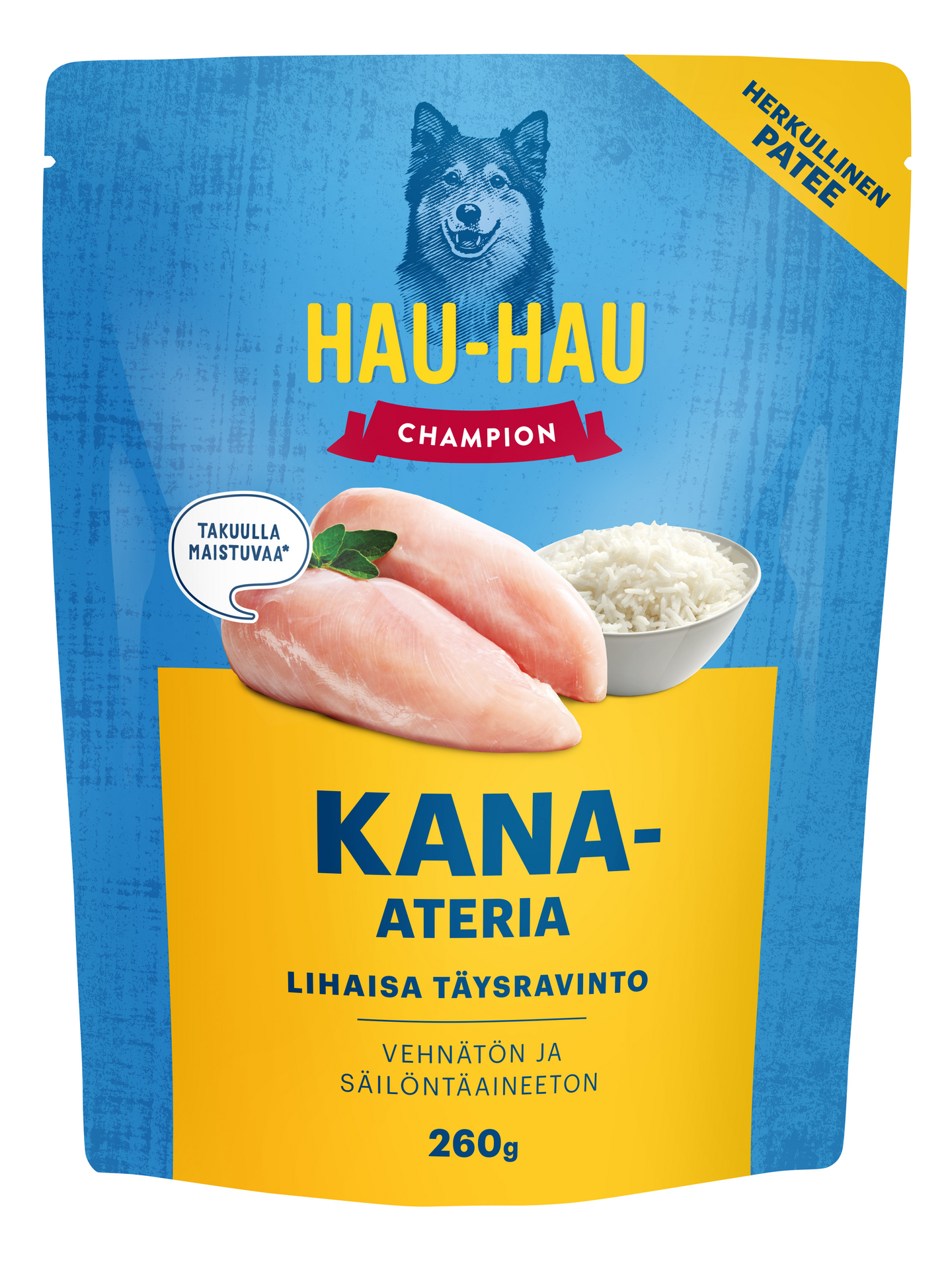 Hau-Hau Champion kana-ateria 260 g