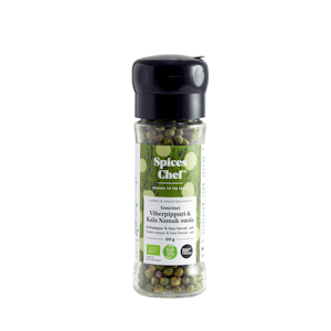 Spices Chef Luomu Viherpippuri-Kala Namak suola 60g