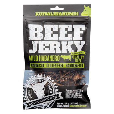 Kuivalihakundi Beef Jerky Mild Habanero 120g