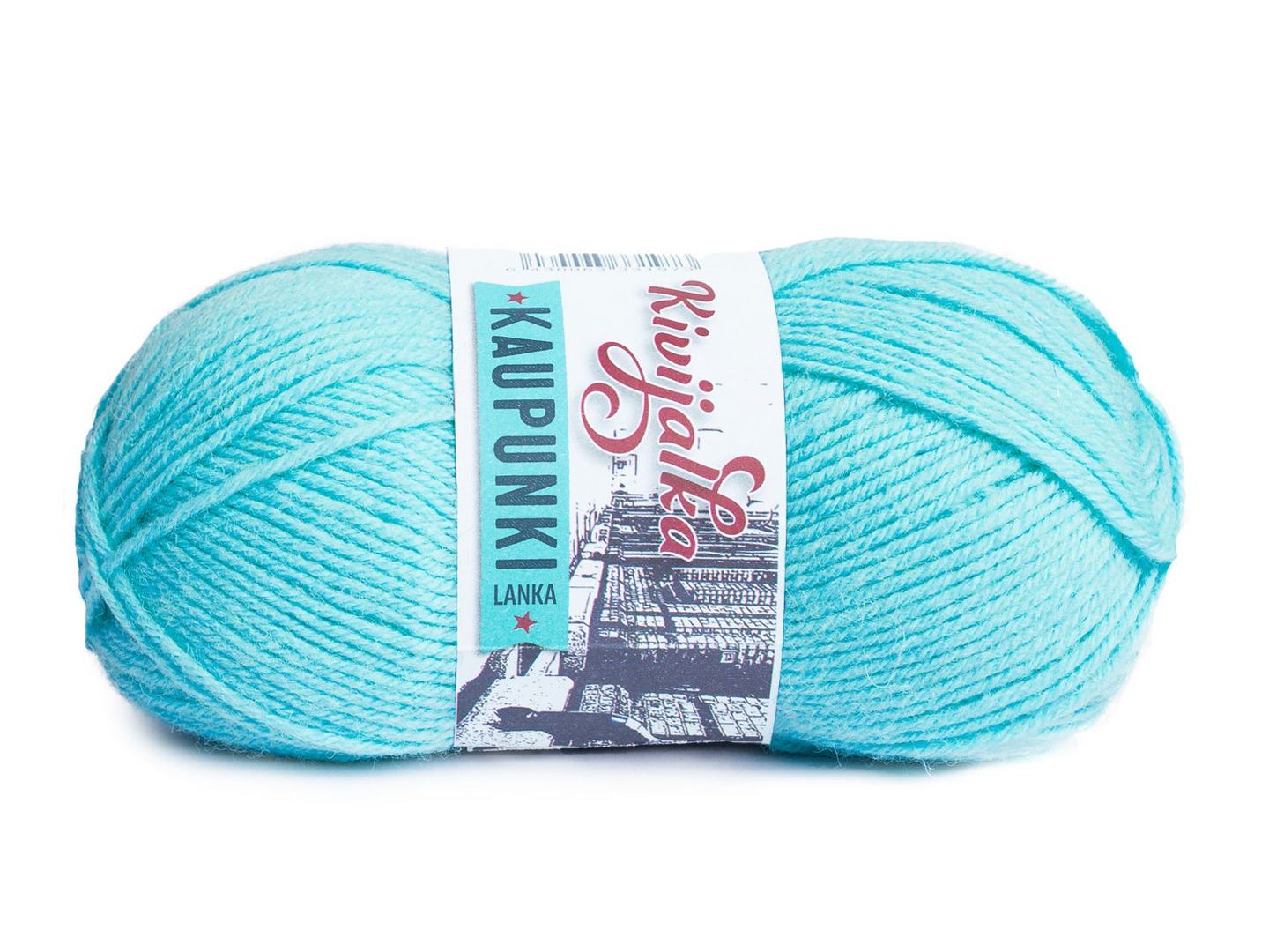 Kaupunkilanka Kivijalka 100g turkoosi 52