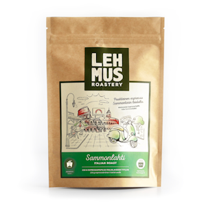 Lehmus Roastery Sammonlahti-kahvi tummapaahto 220 g jauhettu