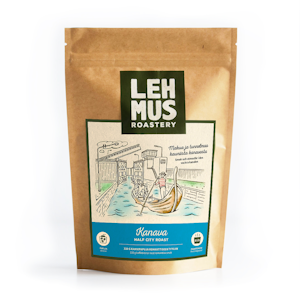 Lehmus Roastery Kanava-kahvi vaaleapaahto 220 g papu