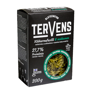 Tervens Kikhernefusilli & nokkonen 200 g