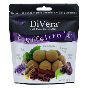 Divera Tryffelitos Lakritsi 120g