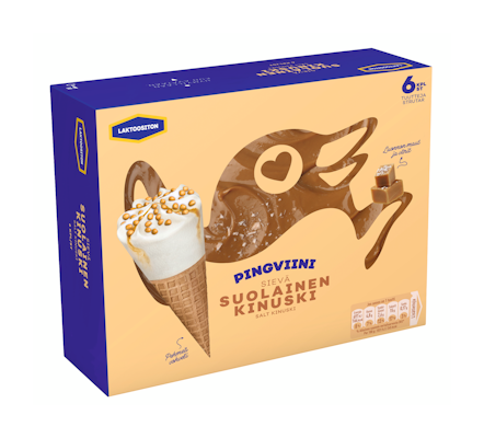 Pingviini tuutti 6x70g suolainen kinuski laktoositon
