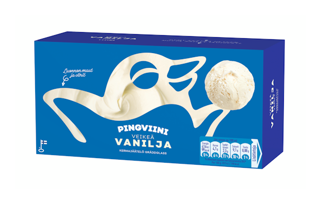Pingviini jäätelö 1l vanilja