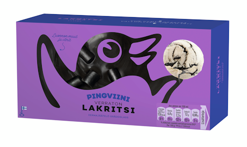 Pingviini jäätelö 1l lakritsi