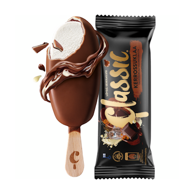 Classic 80g Kerrossuklaa jäätelöpuikko