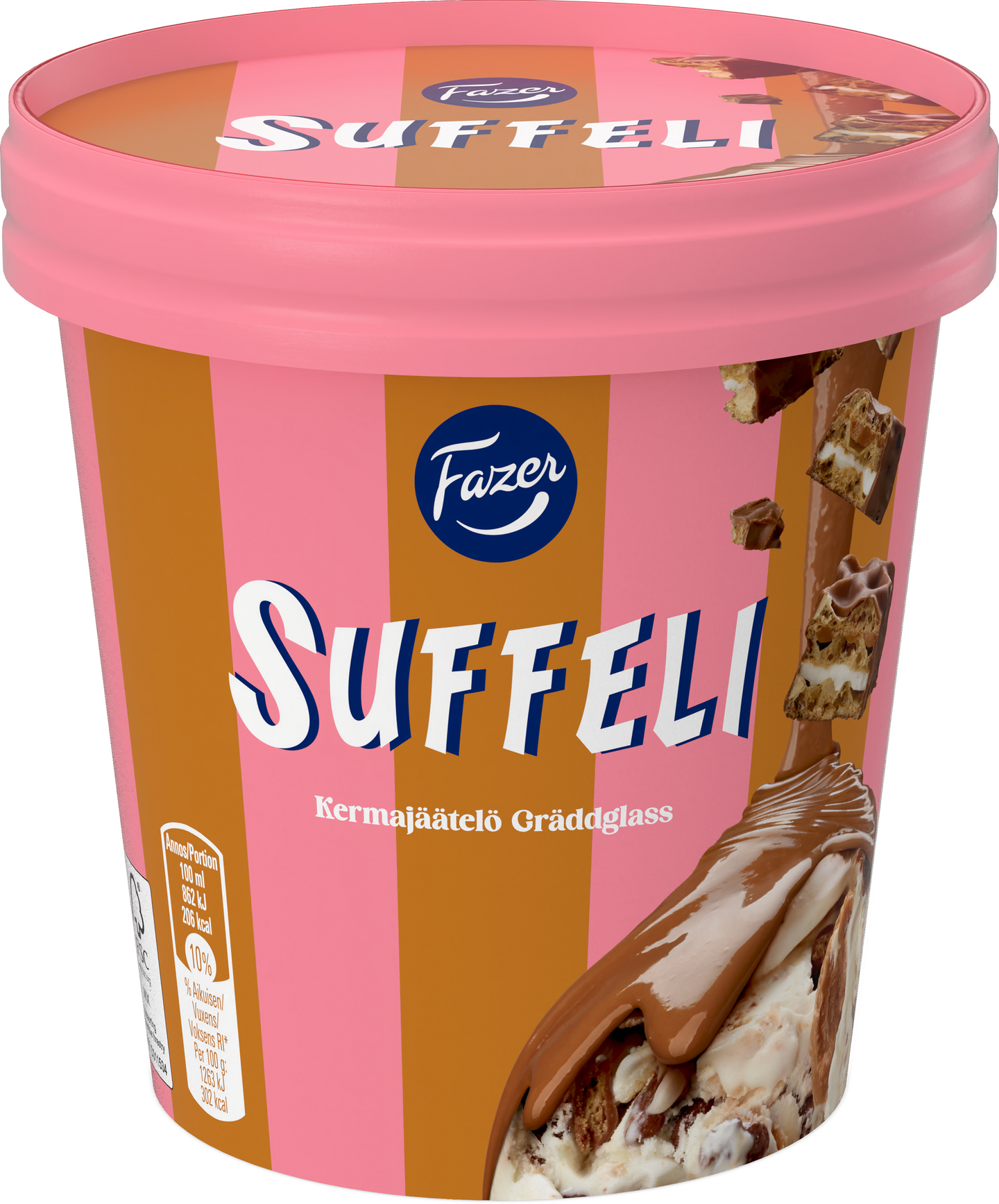 Fazer Suffeli kermajäätelö 290g/425ml