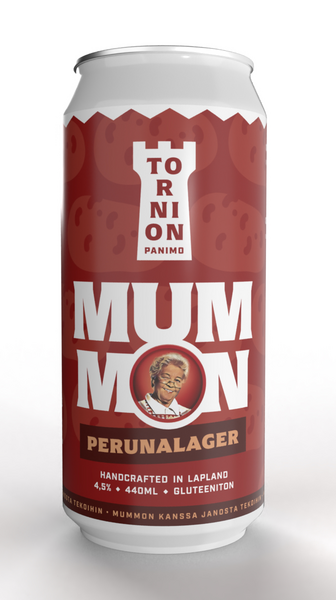 Tornion Panimo Mummon Perunalager olut 4,5% 0,44l
