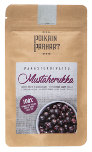 Poikain Parhaat Pakastekuivattu mustaherukka 15g