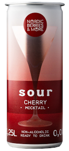 Nordic Berries & More Cherry Sour Mocktail 0,0% 0,25l