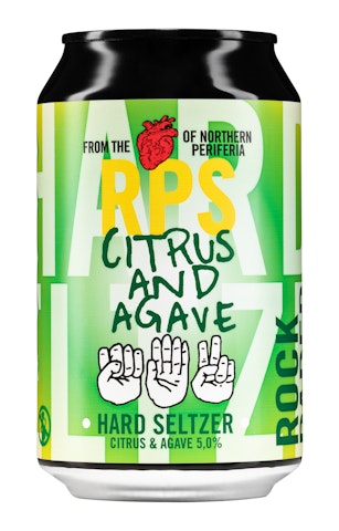RPS Citrus and Agave Hard Seltzer 5% 0,33l