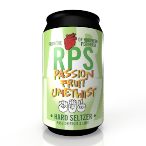 RPS Passion fruit Limetwist Hard Seltzer 5% 0,33l