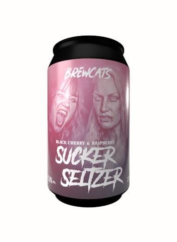 RPS Brewcats Sucker Seltzer Black Cherry-Raspberry 5% 0,33l