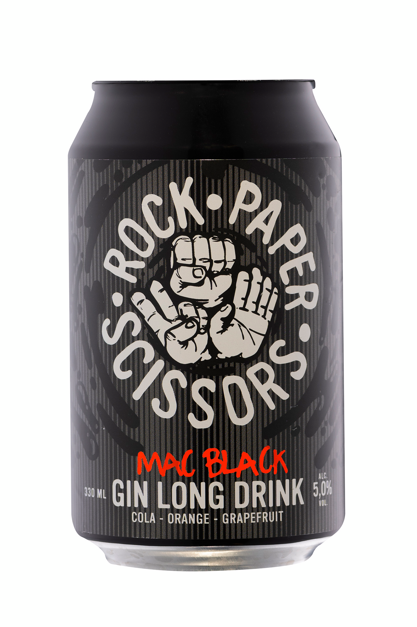 RPS Mac Black Gin Long Drink 5% 0,33l
