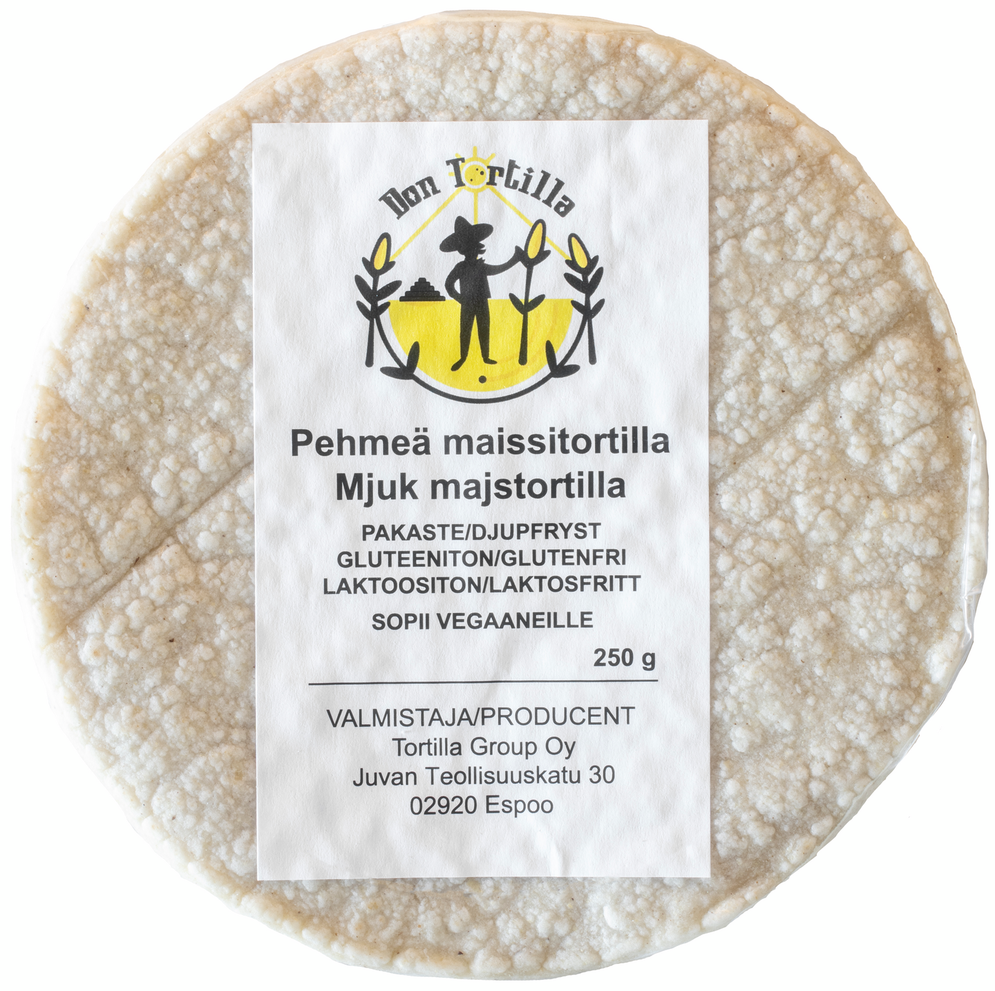 Don Tortilla maissitortilla 14cm 250g