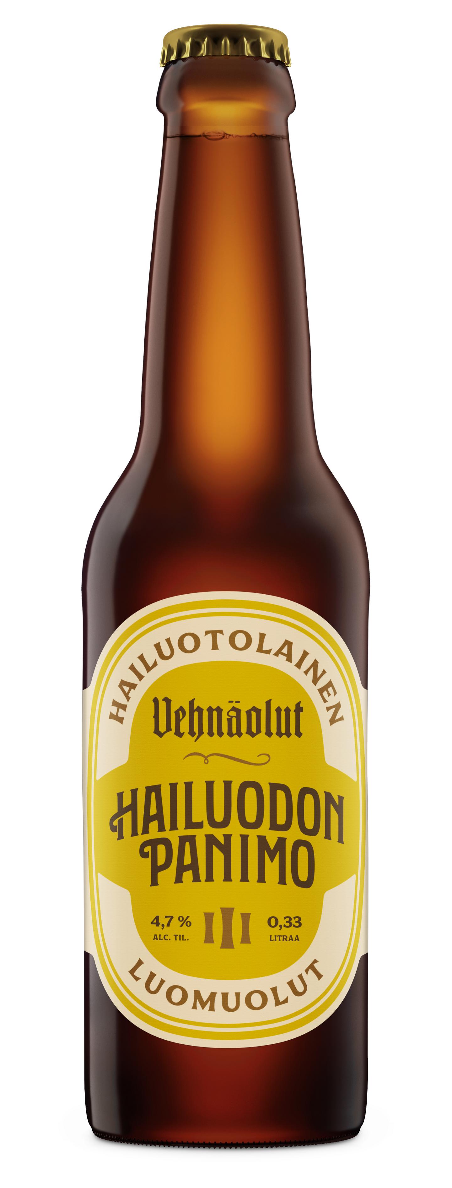 Hailuodon Panimo Vehnäolut 4,7% 0,33l luomu