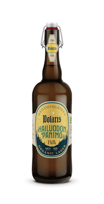 Hailuoto Polaris Lager olut 5% 0,75l luomu