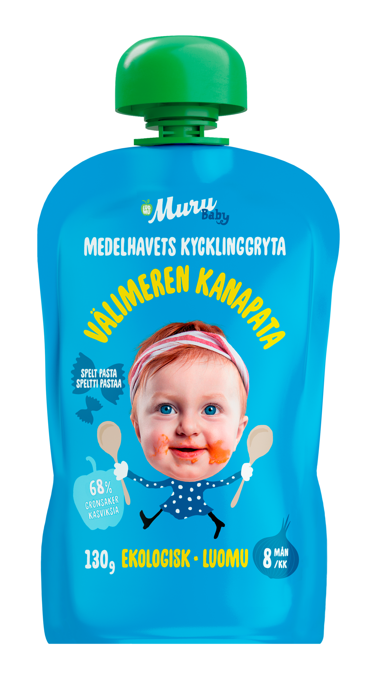 Muru Baby välimeren kanapata 130g 8 kk luomu