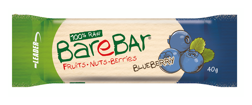 BareBar taatelipatukka 40g mustikka