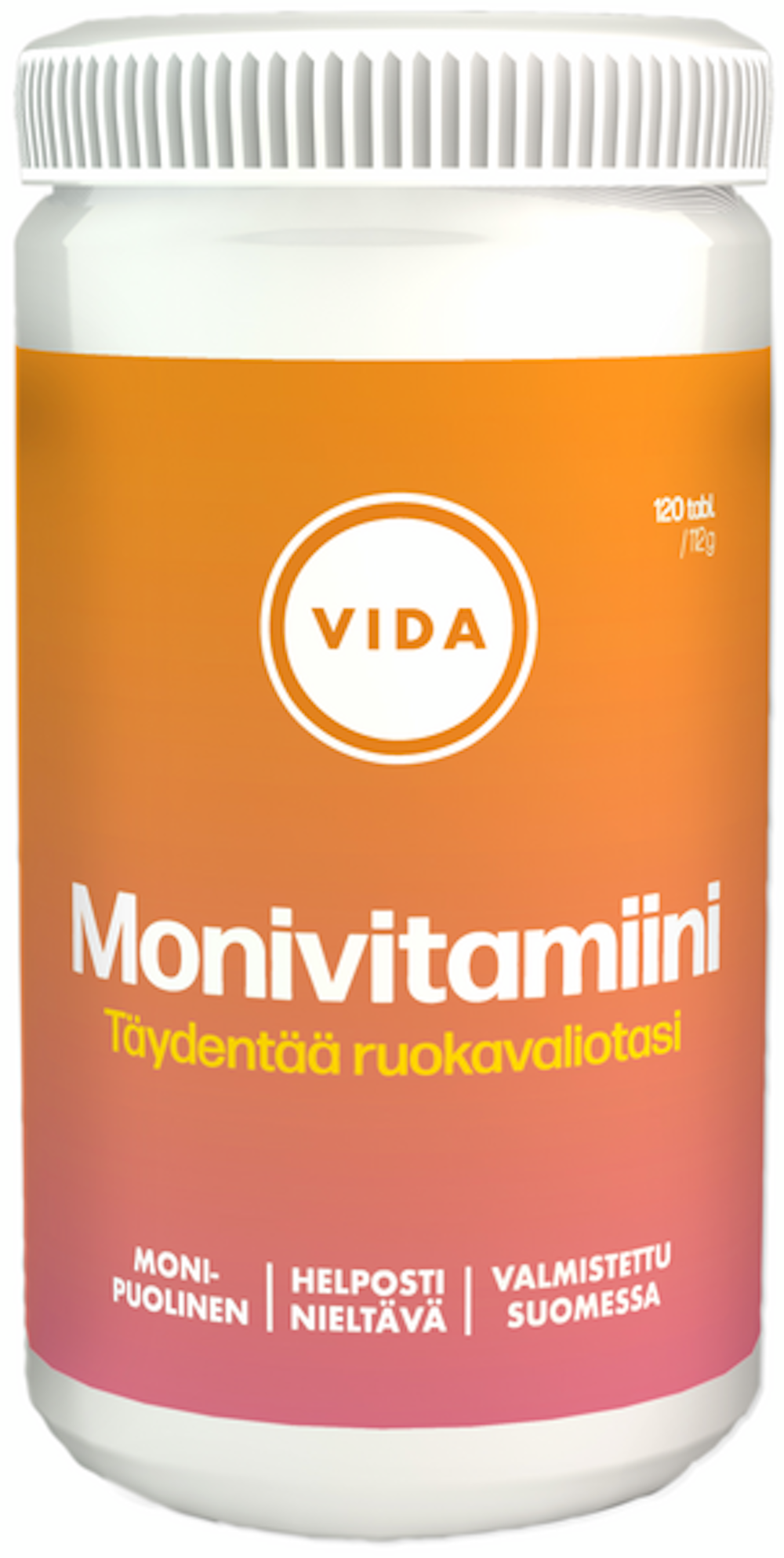 Vida Monivitamiini 120 tablettia 112g Ravintolisävalmiste — HoReCa-tukku  Kespro