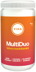 Vida Multiduo 60 tablettia 49g  ravintolisävalmiste vahva monivitamiini