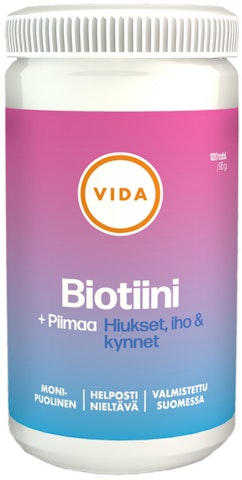 Vida Biotiini + piimaa 120 tablettia  95g  ravintolisävalmiste