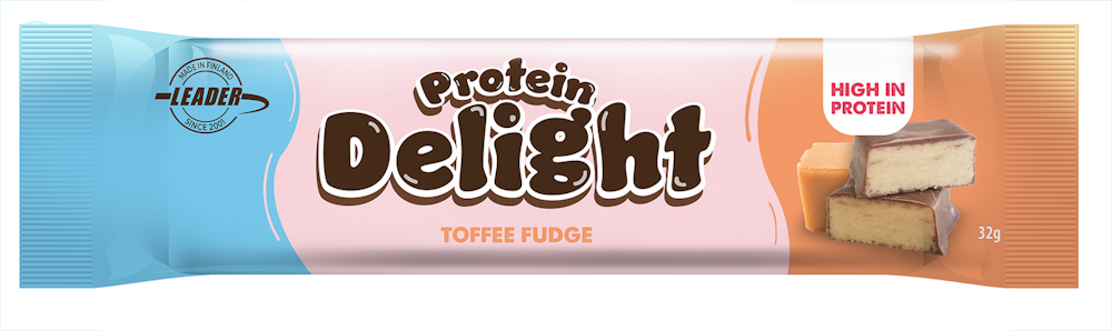 Protein Delight Proteiini patukka 32g Toffee fudge — HoReCa-tukku Kespro