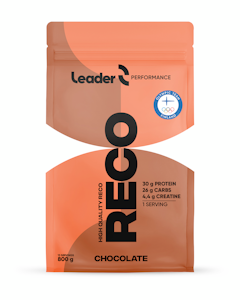 Leader Performance Reco proteiini-hiilihydraattijauhe suklaanmakuinen 800 g