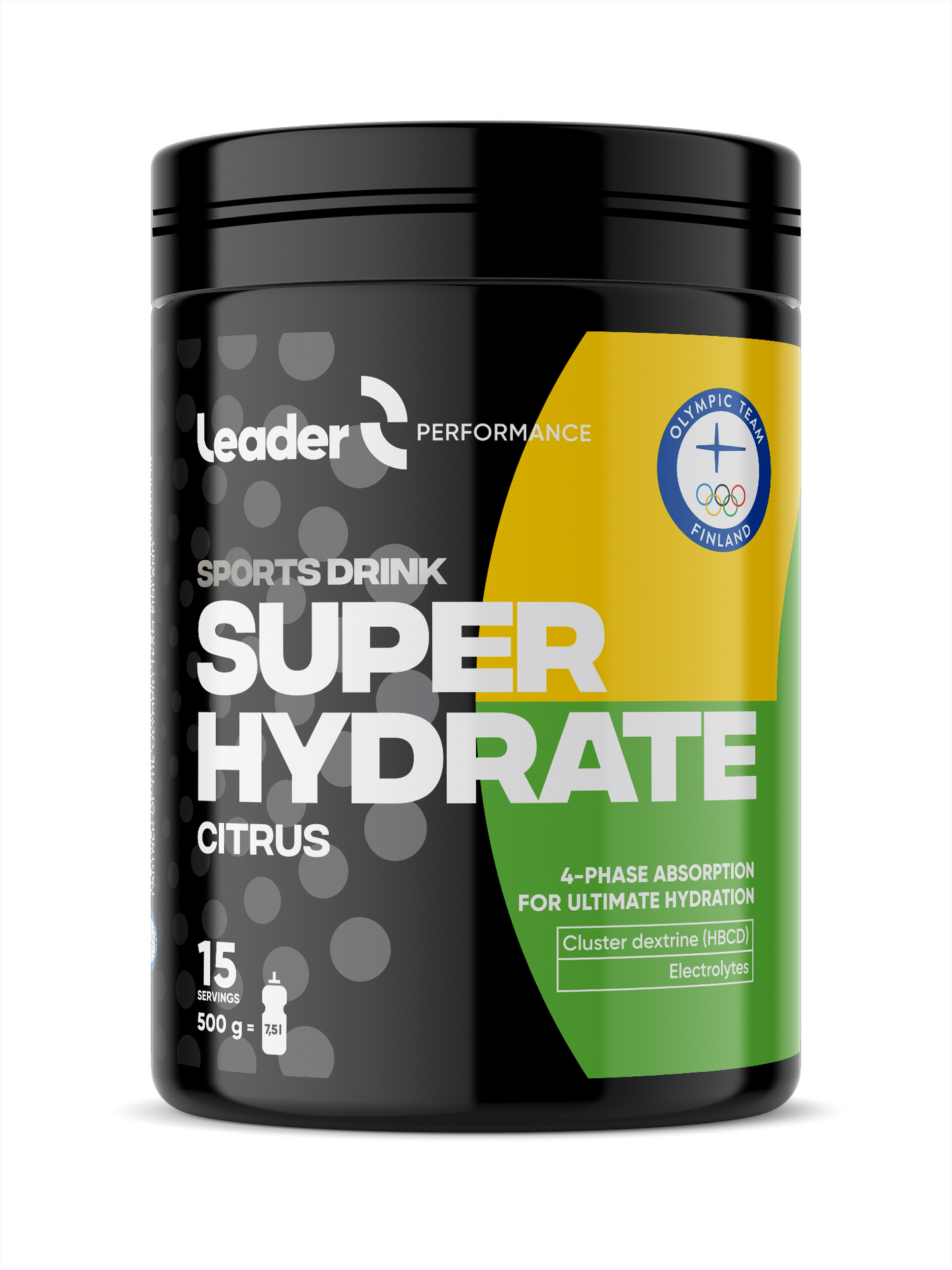 Leader Performance Super Hydrate Sport drink urheilujuomajauhe sitrus 500 g
