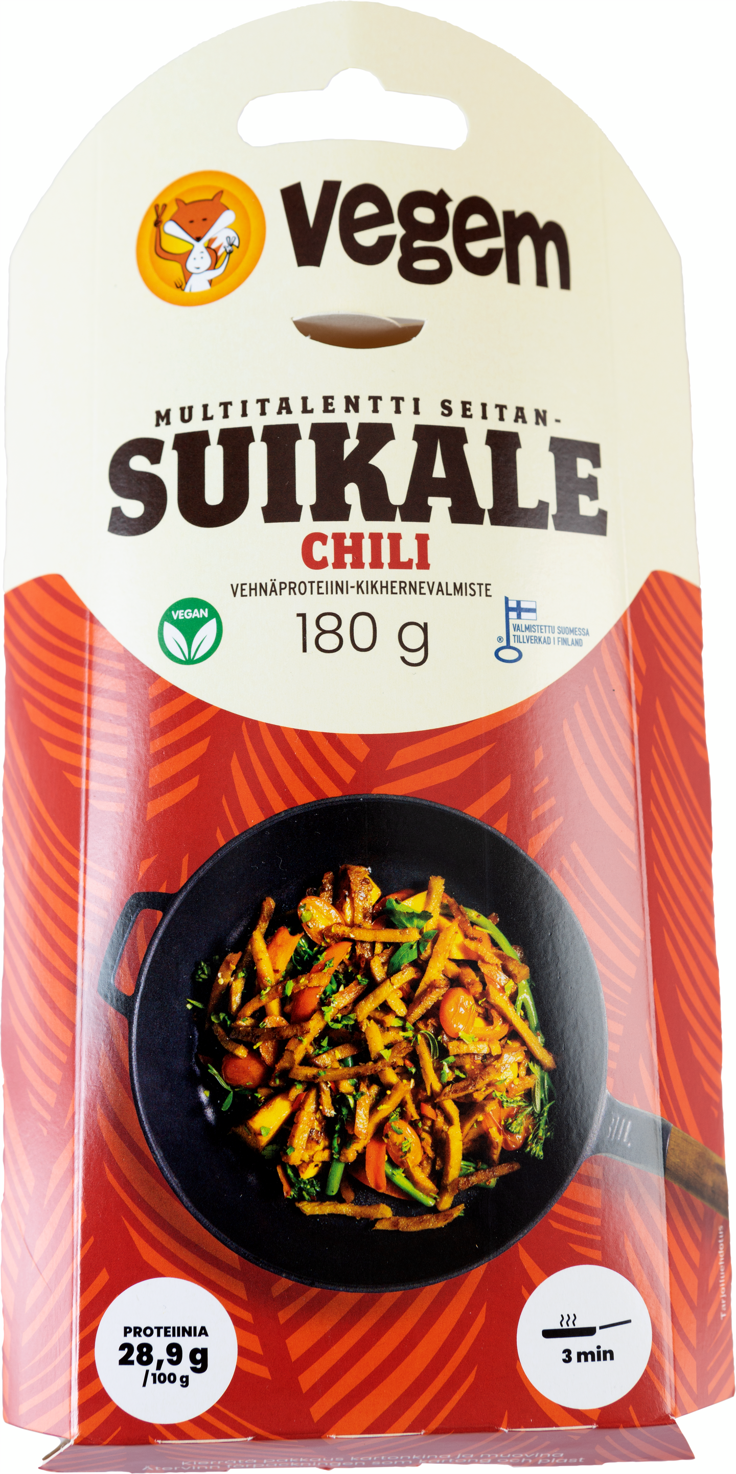 Vegem chili seitansuikale 180g